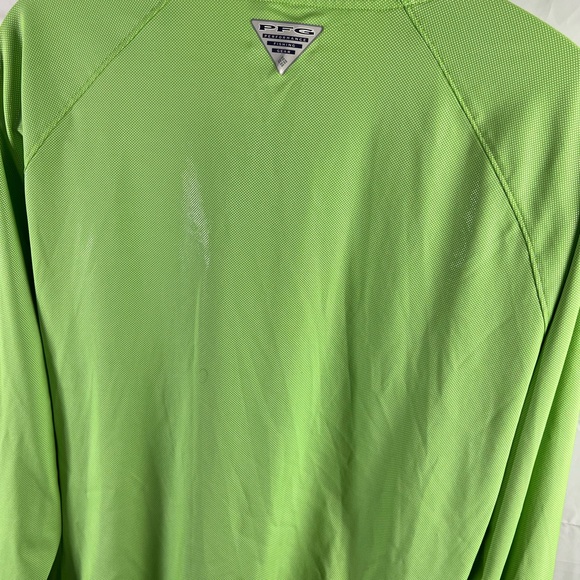 Columbia PFG men’s green long sleeve shirt size XL - Picture 2 of 6